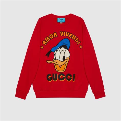 gucci trui heren donald duck|Gucci Livermore Outlet.